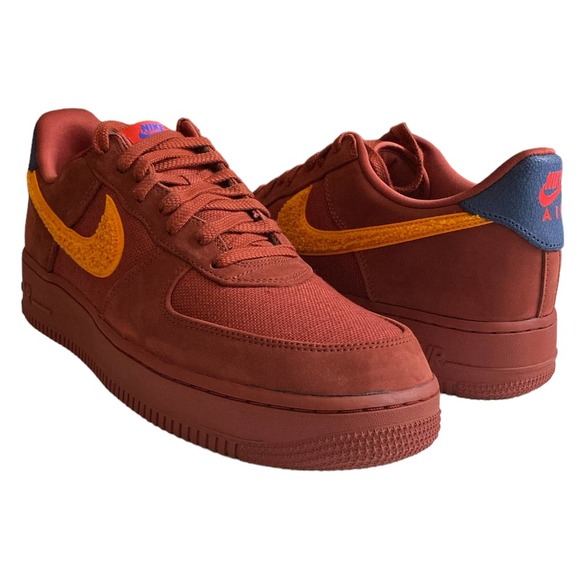 NWT Nike Air Force 1 Low Sonos Familia Size 12.5 Redstone/Del Sol main image 7